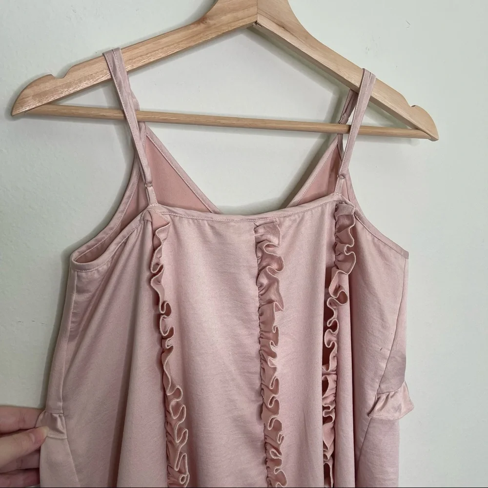 Hinge light pink / rose / blush dress - Picture 4 of 8